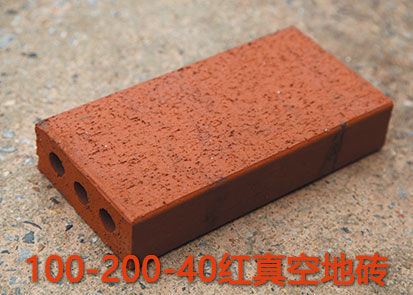 100-200-40红真空地砖