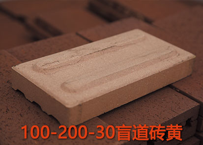 100-200-30黄盲道砖